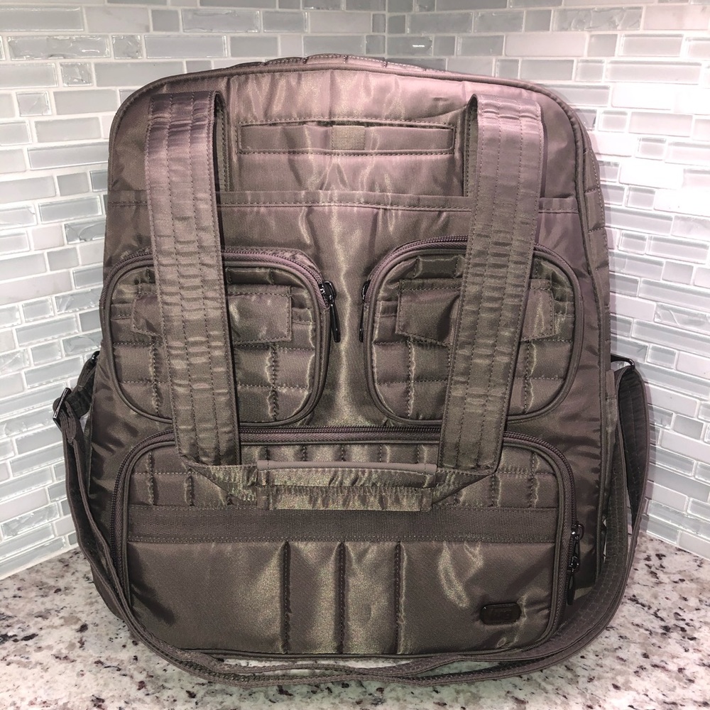 Lug Puddle Jumper Overnight Gym Bag Walnut